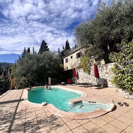 Entre Nice Et Monaco Grande Villa Avec Piscine Privee 12 Personnes Drap Екстер'єр фото